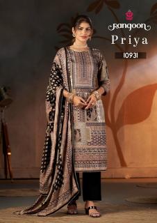 Rangoon priya 3pcs kurtis wholesale